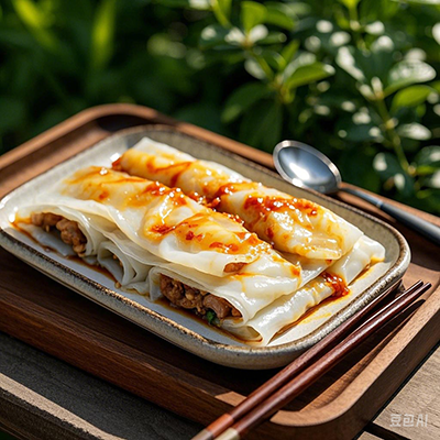 潮汕人喜愛的早餐，潮汕腸粉