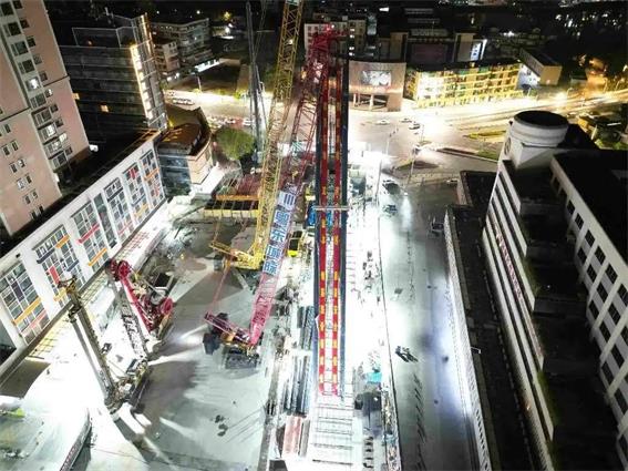 粵東城際鐵路汕頭汽車總站圍護結構啟動、澄海制梁場首榀箱梁架設